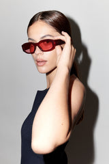 SZADE Sunglasses East Side ; Wild Cherry/Blush