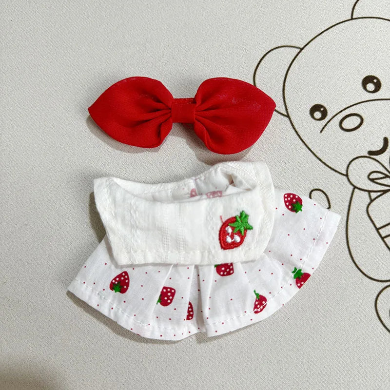 Labubu Idol Strawberry Outfit