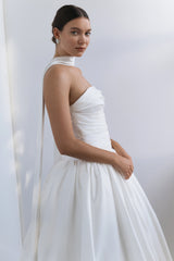 Satin Bridal Scarf