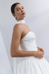 Satin Bridal Scarf