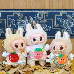 Labubu Summer Fruit Overalls Set