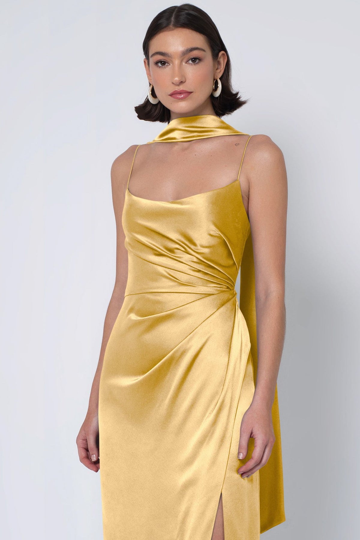 Satin Bridesmaid Scarf