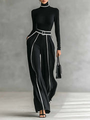 Alina – Two-Piece High-Neck Set