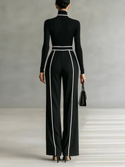 Alina – Two-Piece High-Neck Set