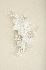 Allium Floral Comb Headpiece