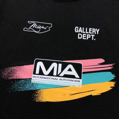GALLERY DEPT. Automobile Miami Tee Black