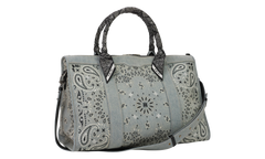 Bandana Denim Weekender Bag Clay Indigo PF23MAW002 408