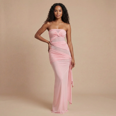 Avery Ruched Maxi Dress