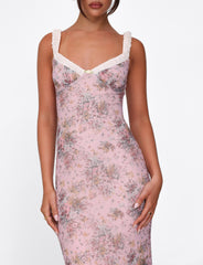Carys Ruched Maxi Dress