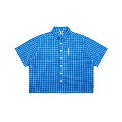 MERTRA Plaid Shirt Lapis