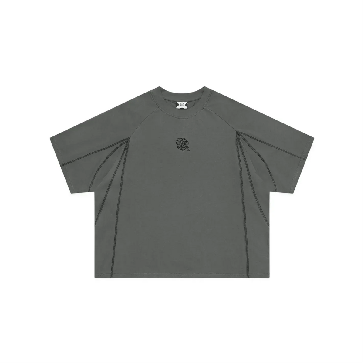 MERTRA Cross Point Tee Charcoal