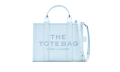 The Medium Leather Tote Bag Cloud Blue H004L01PF21 465