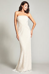 Adela Strapless Gown