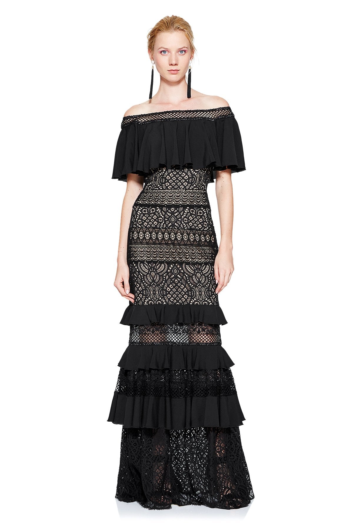 Alexia Off-The-Shoulder Gown