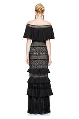 Alexia Off-The-Shoulder Gown