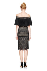 Alexia Off-The-Shoulder Dress