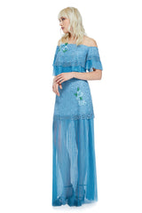 Abelle Off-The-Shoulder Gown