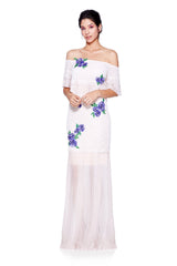 Abelle Off-The-Shoulder Gown