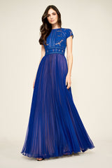 Amanda Lace Bodice Gown