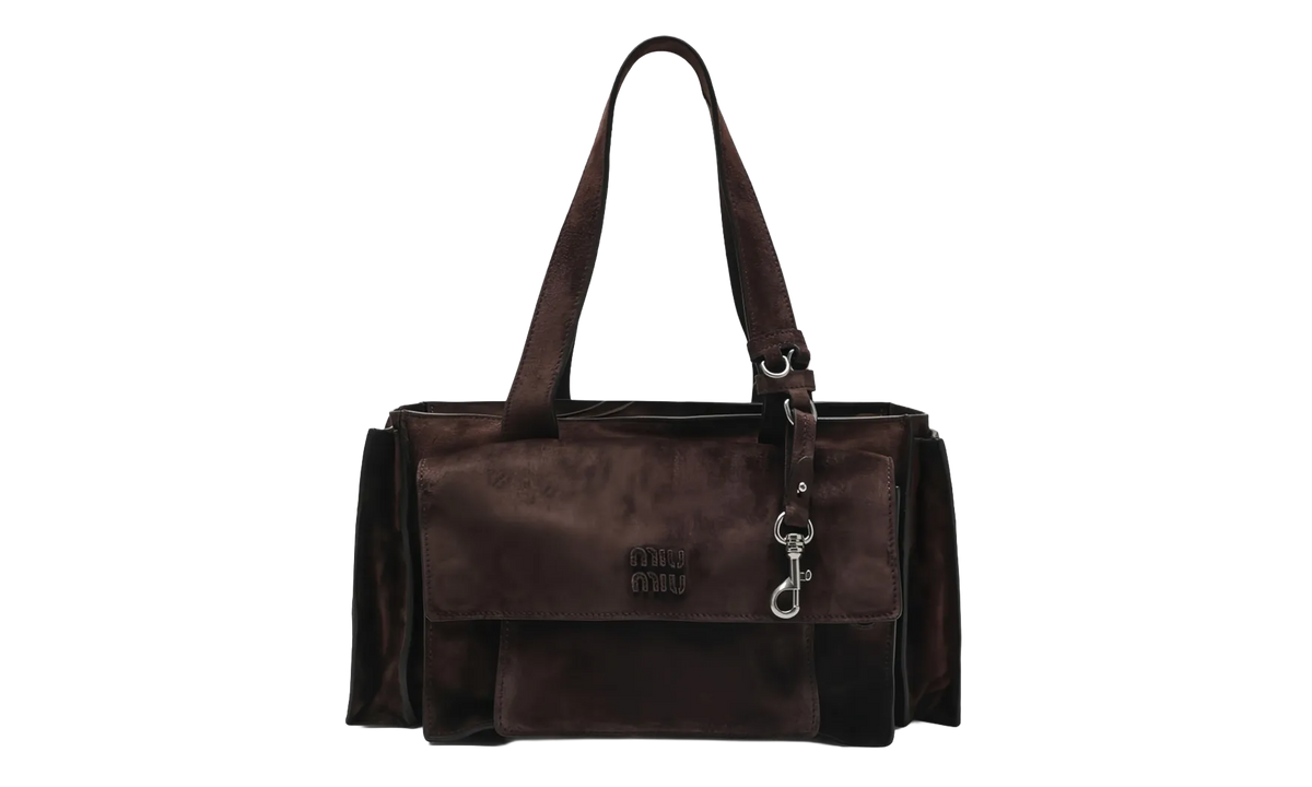 Utilitaire Suede Shopping Bag Dark Brown 5BG335 2CSS F0003