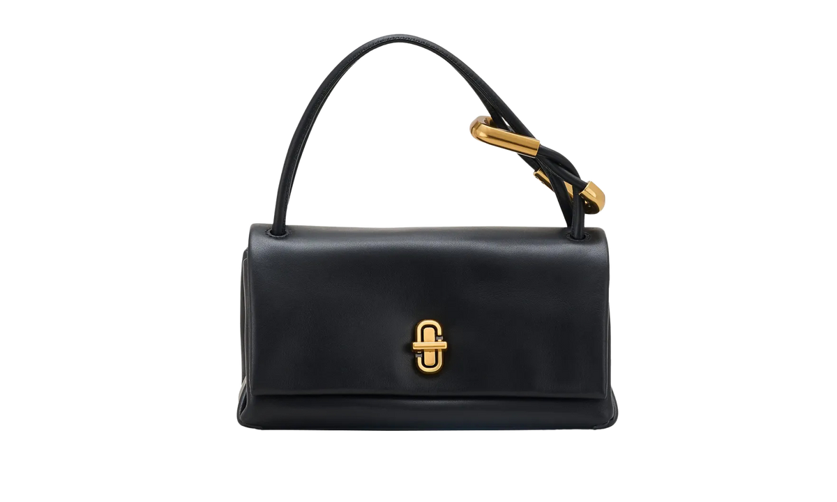 The Mini Dual Top Handle Leather Bag Black 2F4HSH010H04 001