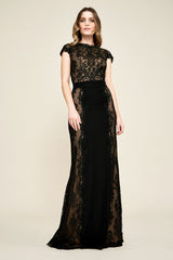 Alexandra Embroidered Lace Gown
