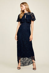 Aileen High-Low Lace Gown