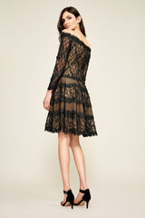 Alder Embroidered Tulle Dress