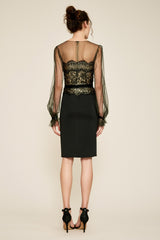 Adele Long-Sleeve Dress