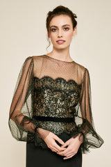 Adele Long-Sleeve Dress