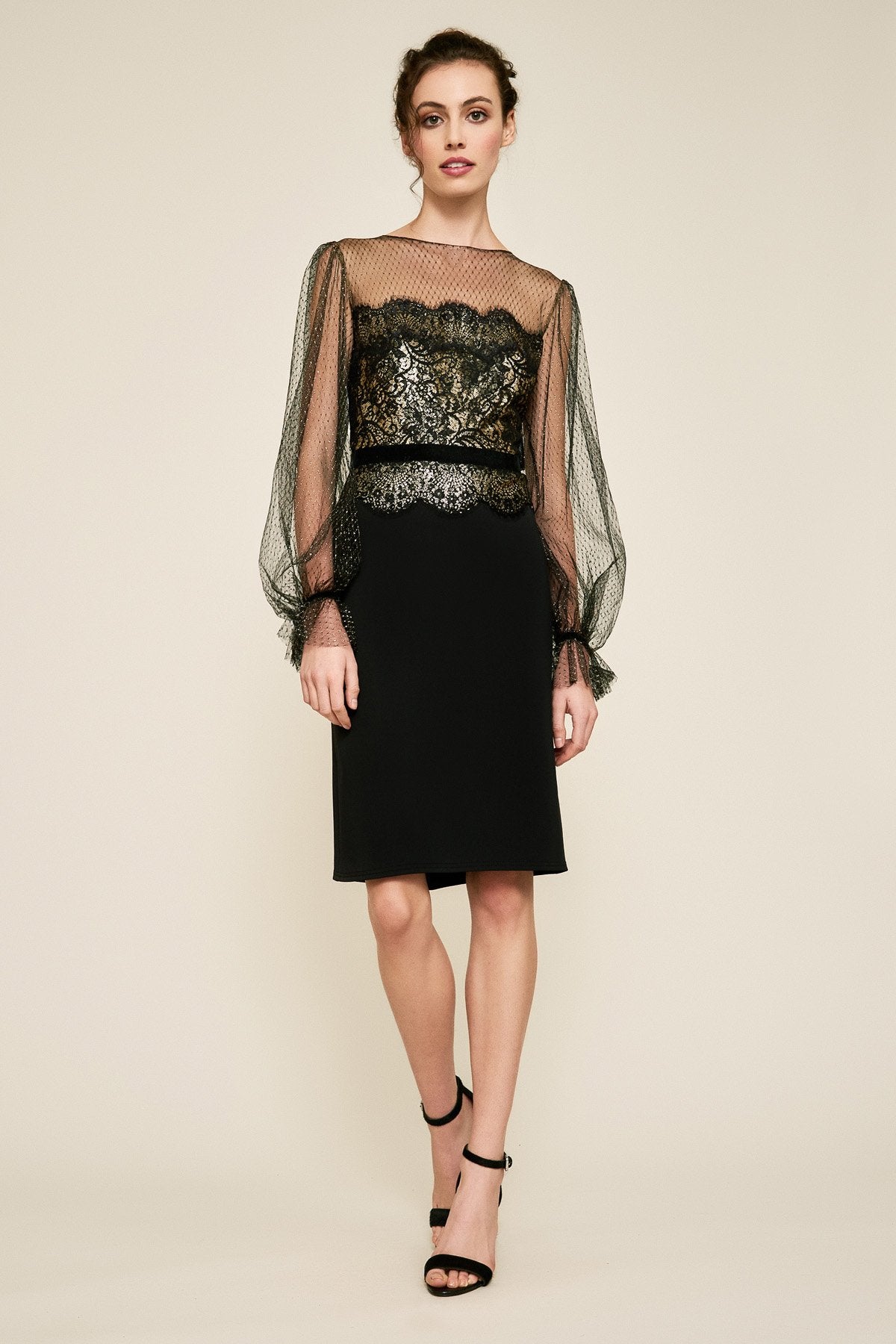 Adele Long-Sleeve Dress