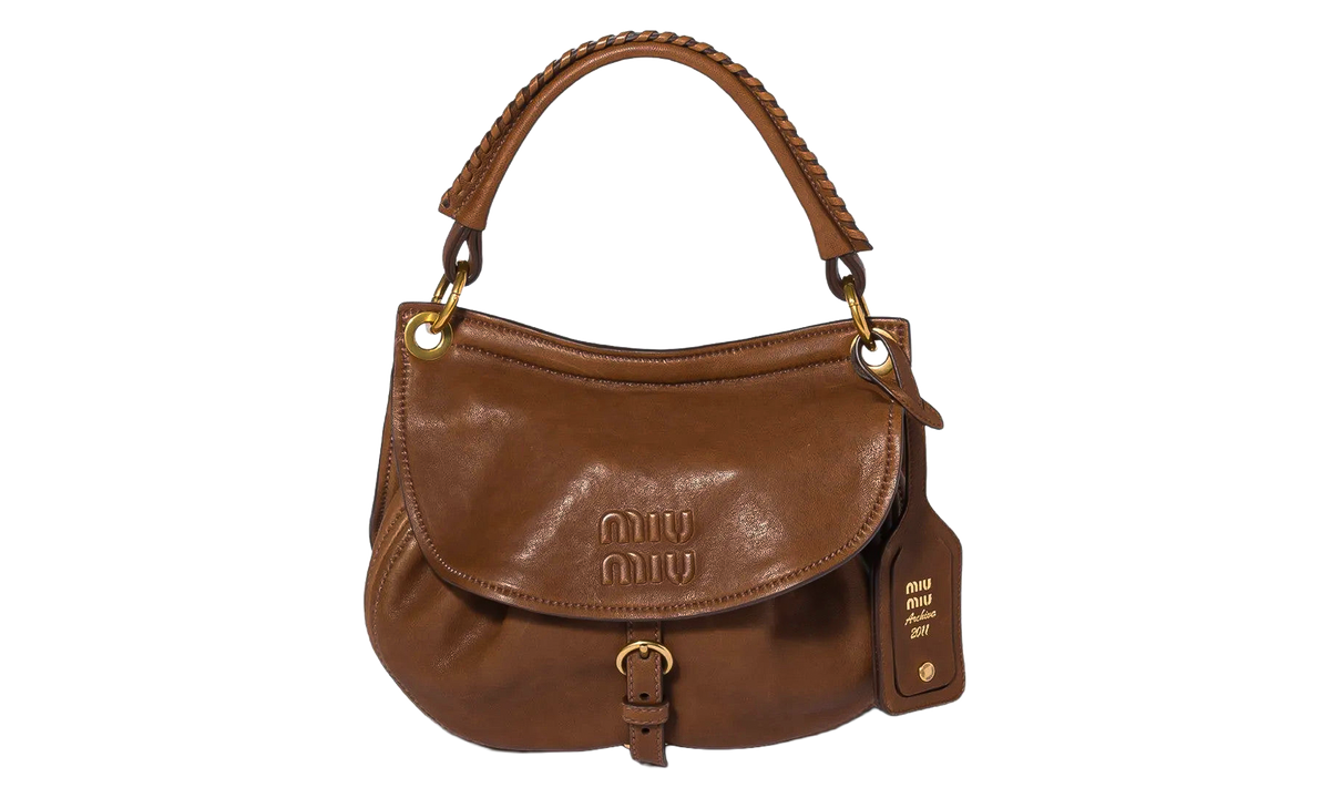 Rendez-vous Nappa Leather Bag Oak 5BC221 2BBL F0316
