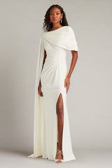 Acadia Shawl Draped Gown