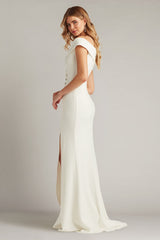 Ames Off-Shoulder Gown