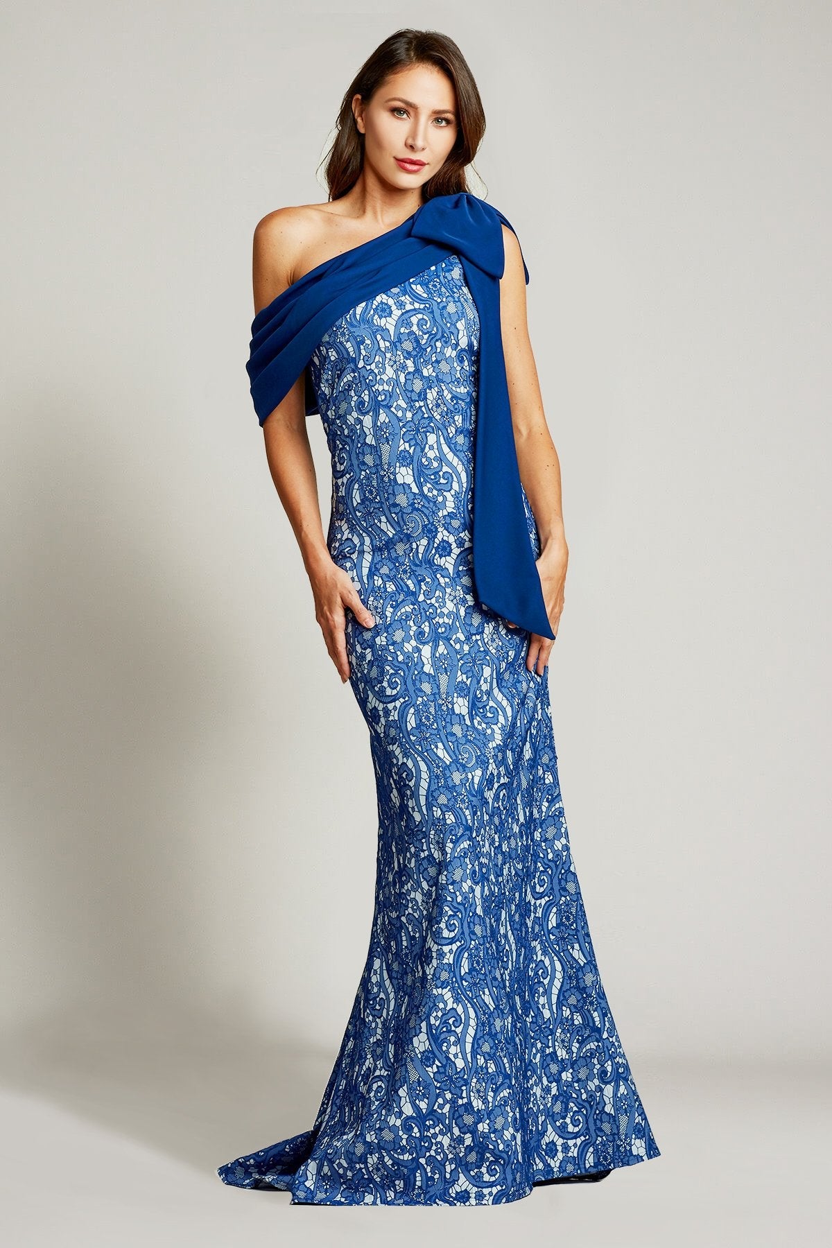 Ahmaya Asymmetric Gown