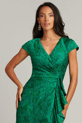 Afonso Floral Jacquard Gown