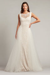 Alamo Dot Embroidered Bridal Gown