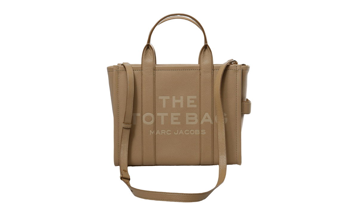 The Medium Leather Tote Bag CAMEL H004L01PF21-230