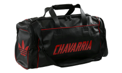 Chavarria Premium Leather Gym Bag Black KY2807