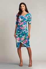 Adi Printed Crepe Dress
