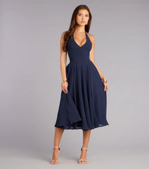 BLANCHE | FORMAL MIDI DRESS