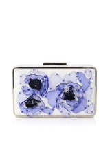 Acrylic 3D Blossom-Motif Clutch