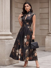 BONNIE | FLORAL MIDI DRESS