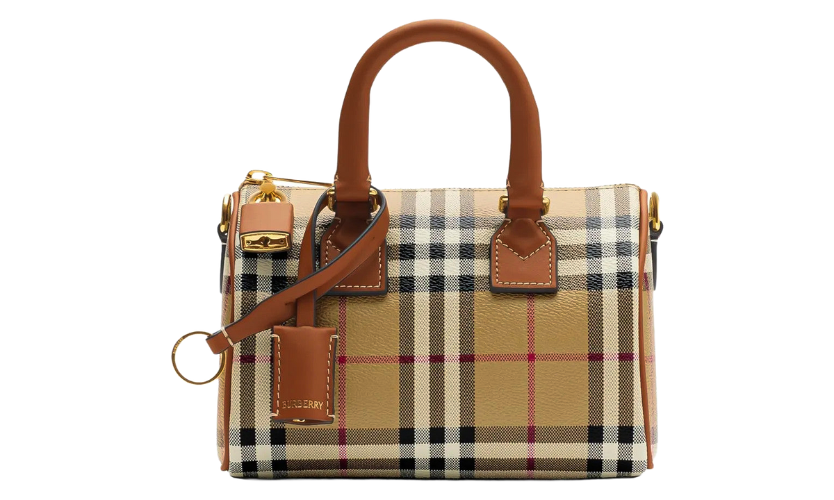 Mini Check Bowling Bag Briar Brown 8118565