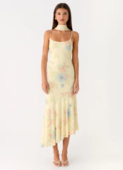 Sole Mio Midi Dress - Spring Meadow
