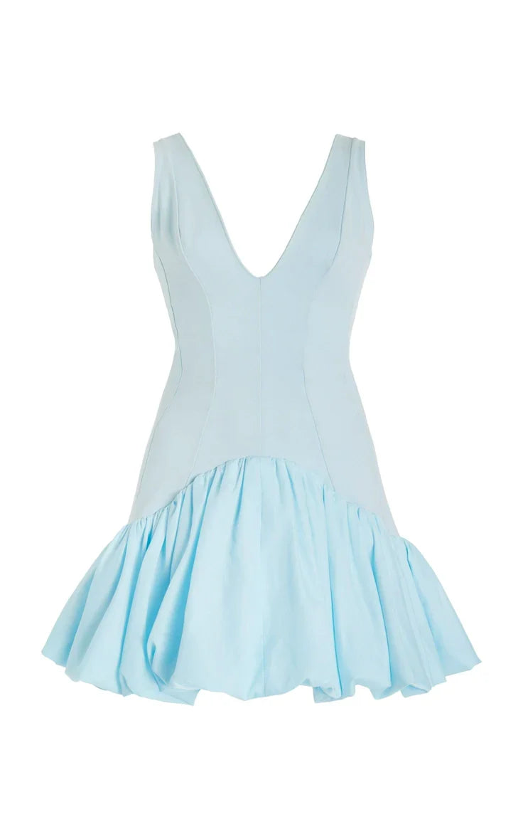 Billowing Mini Dress