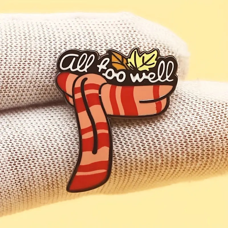 All Too Well enamel pin
