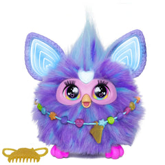 Furby Coral. 15 Fashion Accessories. Interactive Plush Toys for 6 Year Old Girls & Boys & Up. Voice Activated Animatronic
