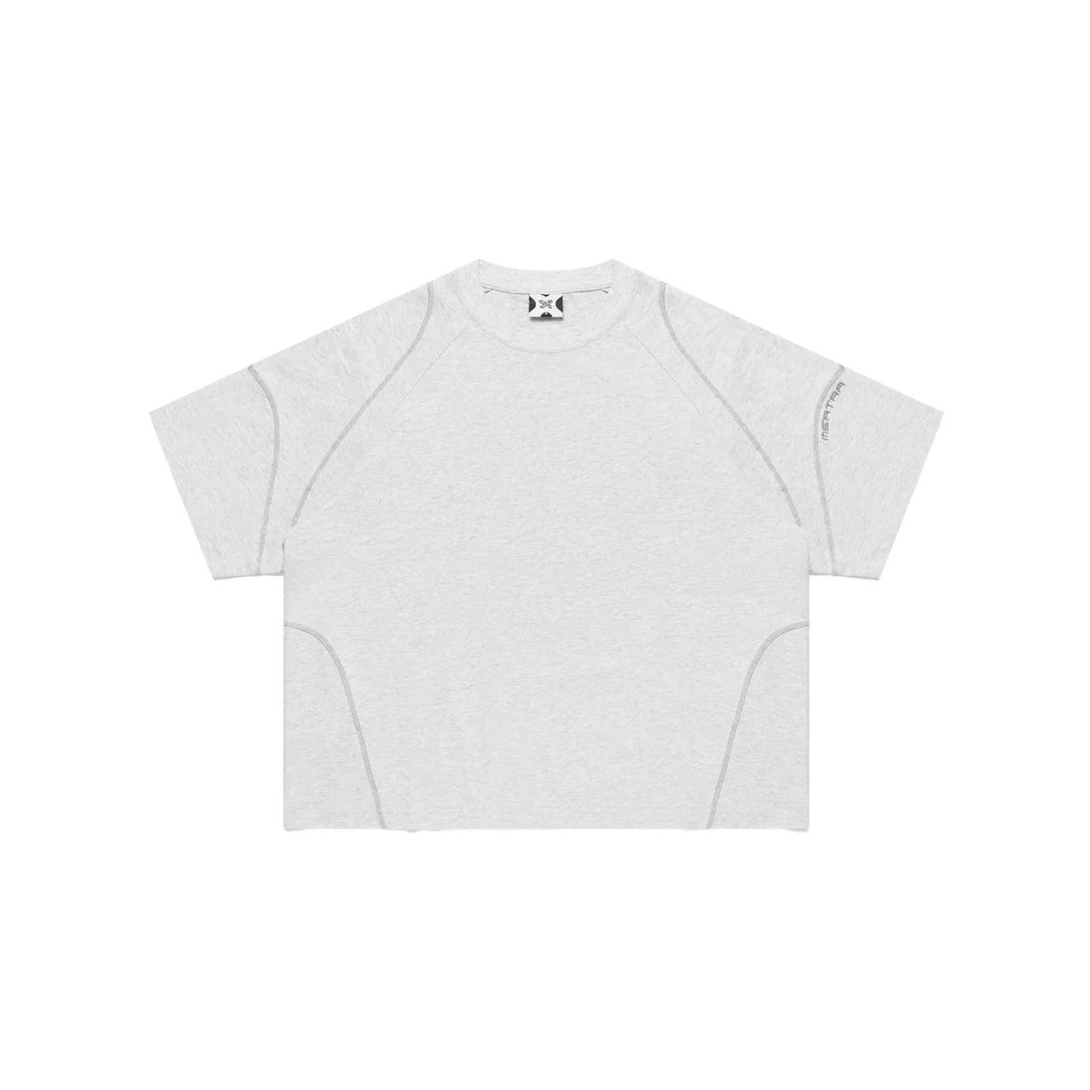MERTRA Overlock Stitch Tee Grey