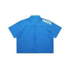 MERTRA Plaid Shirt Lapis